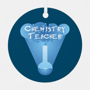 Ornement En Métal Cloud enseignant en chimie