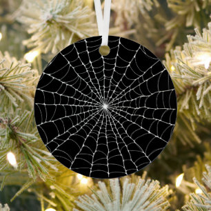 Ornement En Métal Cobweb Goth