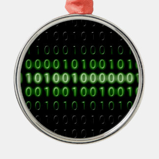 Ornement En Métal code binaire-475-bi