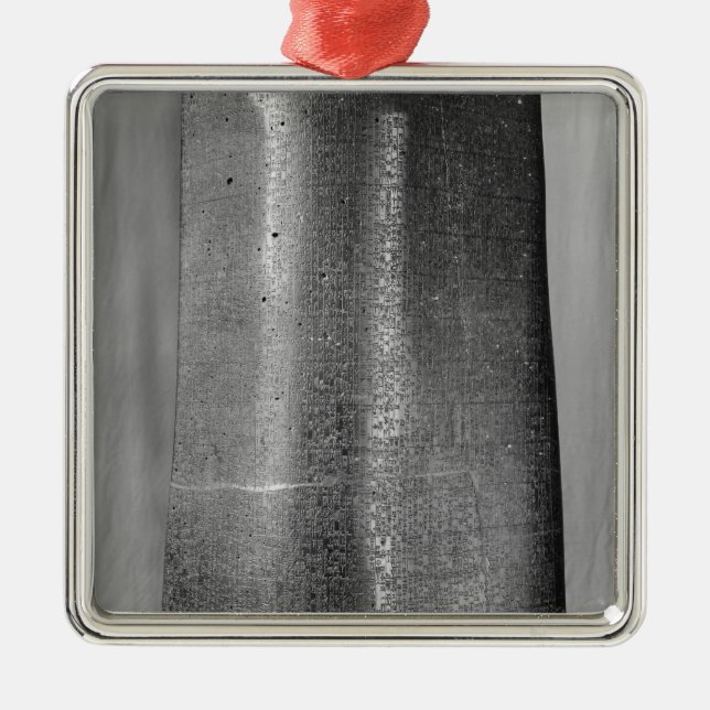 Ornement En Métal Code de Hammurabi, détail de colonne (Devant)