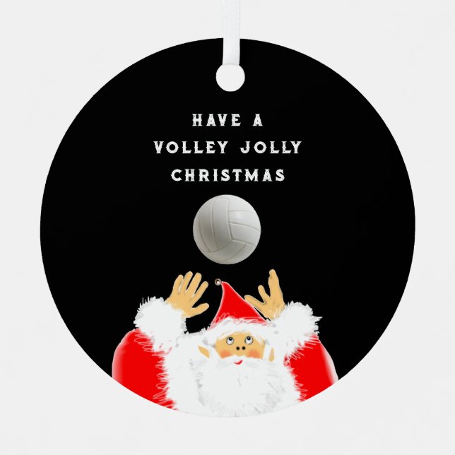 Ornement En Métal Collection Volley-ball personnalisée 2022 (Recto)