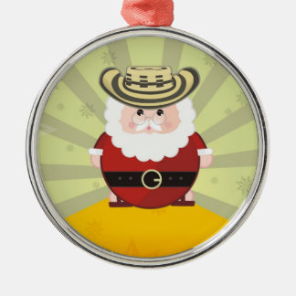 Ornement En Métal colombian chirstmas