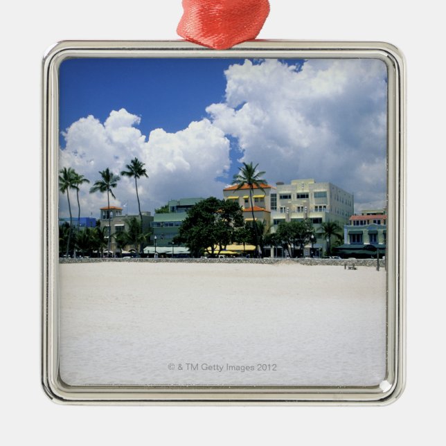 Ornement En Métal Commande d'océan, plage du sud de Miam, Miami - (Devant)