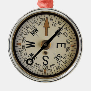 Ornement En Métal Compass Rose 1