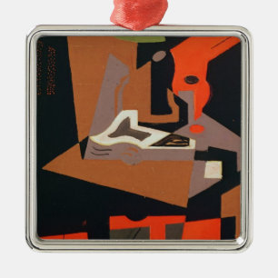 Ornement En Métal Composition (huile sur la toile)