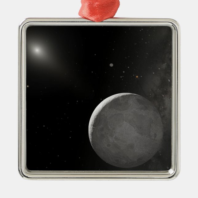 Ornement En Métal Concept artistique de l'objet Kuiper Belt (Devant)