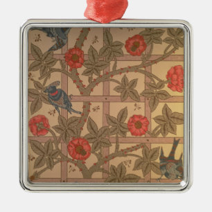 Ornement En Métal Conception de papier peint de "treillis", 1864