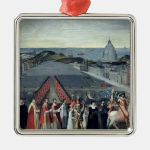 Ornement En Métal Cortège de la confrérie du Saint-Michel