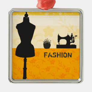 Ornement En Métal Couture d'artisanat Robe de mode Essentials