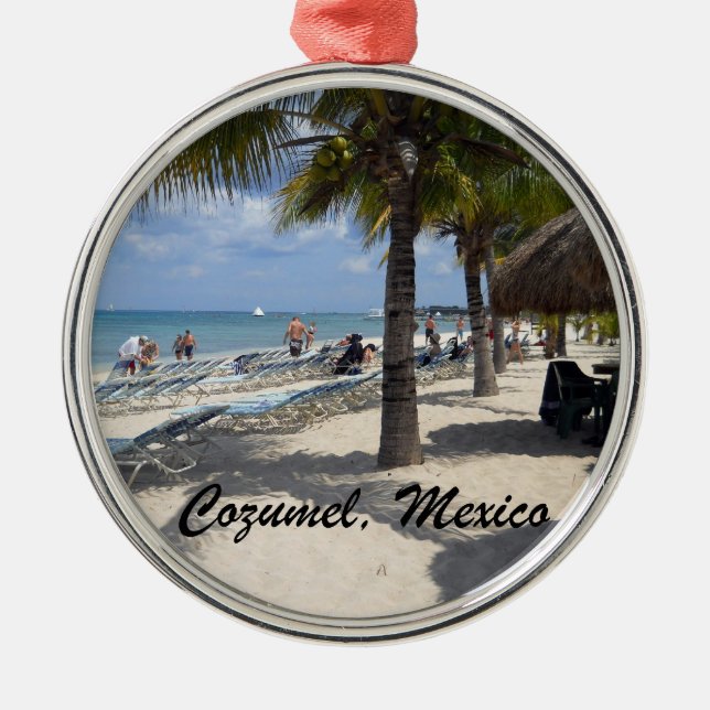 Ornement En Métal Cozumel, Mexique (Devant)