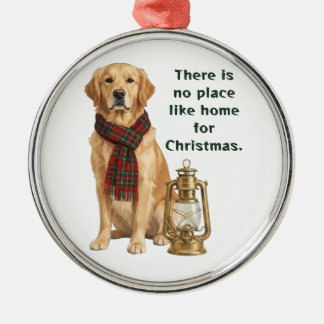Ornement En Métal Créez Votre Propre Chien de Noël