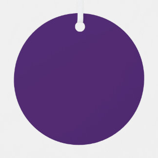 Ornement En Métal Créez votre propre violet