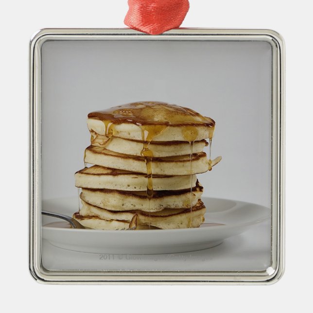 Ornement En Métal Crêpes avec le sirop (Devant)