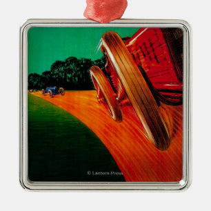 Ornement En Métal Cru PosterEurope de Milan de Di de Circuito