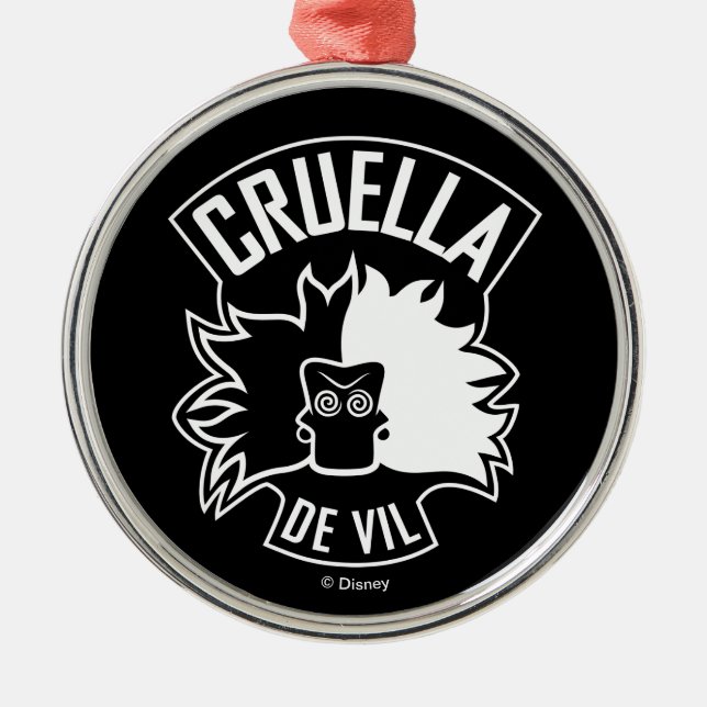 Ornement En Métal Cruella De Vil | 101 Dalmatiens (Devant)