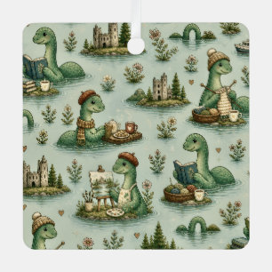 Ornement En Métal Cryptides cosy Nessie Monstre du Loch Ness loisirs
