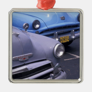 Ornement En Métal Cuba, La Havane. Automobile classique des années 1