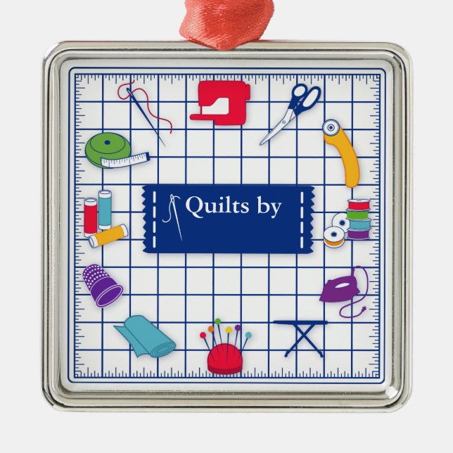 Ornement En Métal Customiser le temps de surface composée Étiquette (Devant)