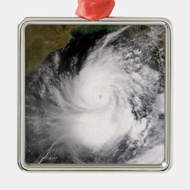 Ornement En Métal Cyclone tropical Nargis (Devant)