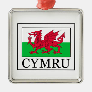 Ornement En Métal Cymru