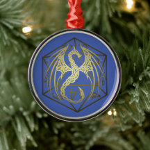 D20 Dragon celtique