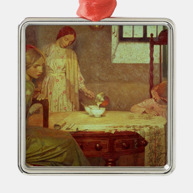 Ornement En Métal Dans le coeur de l'hiver (Devant)