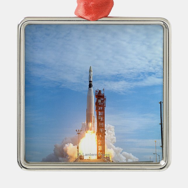 Ornement En Métal Décollage de véhicule de cible d'Agena d'atlas (Devant)