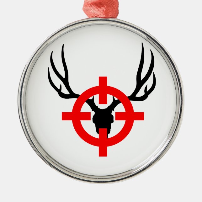 Ornement En Métal Deer Hunter - Bullseye (Devant)