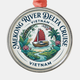Ornement En Métal Delta du fleuve Mékong Vietnam