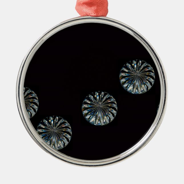 Ornement En Métal Design irlandais - La collection Crystal (Devant)