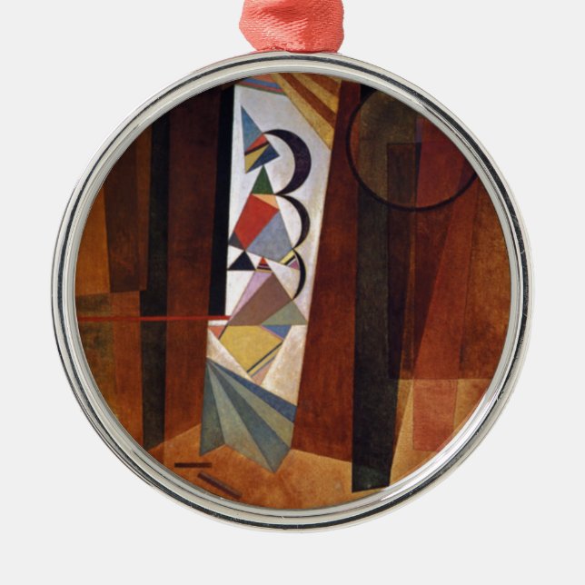 Ornement En Métal Développement de Kandinsky dans la peinture Abstra (Devant)