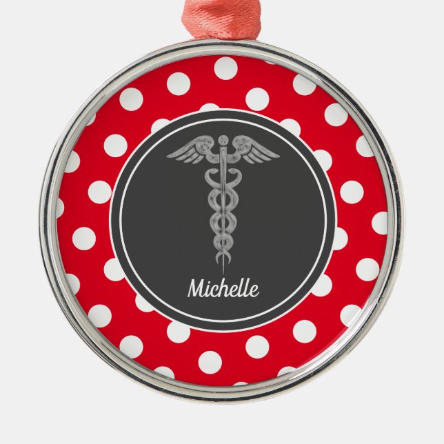 Ornement En Métal Docteur Medical Classy Ornament (Devant)