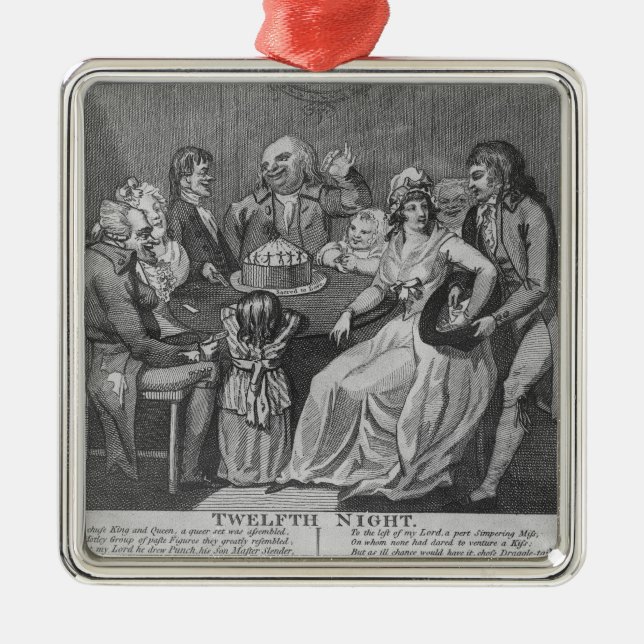 Ornement En Métal Douzième nuit, 1794 (Devant)