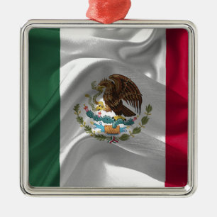 Ornement En Métal Drapeau de drapeau mexicain de drapeau du Mexique