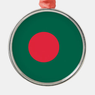 Ornement En Métal Drapeau du Bangladesh (Bangladesh)