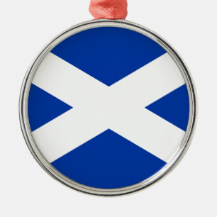 Ornement En Métal Drapeau écossais - Image de haute qualité