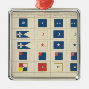 Ornement En Métal Drapeaux, insignes, etc.