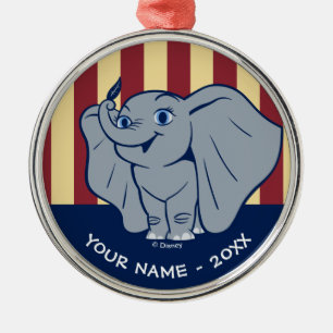 Ornement En Métal Dumbo  Dédouanement du dessin humoristique