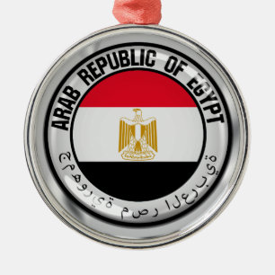 Ornement En Métal Emblème du cycle de l'Égypte