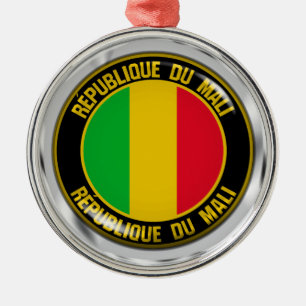 Ornement En Métal Emblème du Mali