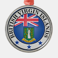 Emblème rond des îles Vierges britanniques
