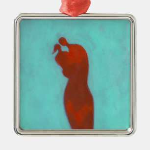 Ornement En Métal Embrassement de couples