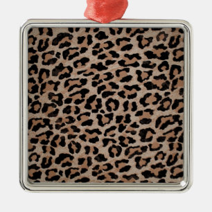 Ornement En Métal empreinte de léopard cheetah