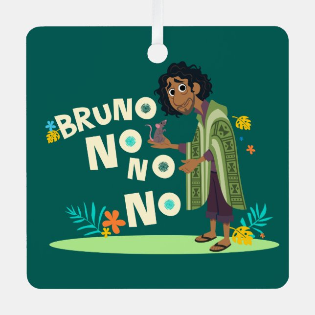 Ornement En Métal Encanto | Bruno Non Non Non Non (Recto)