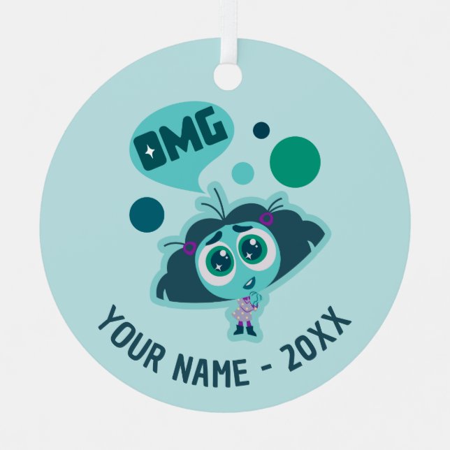 Ornement En Métal Envy "OMG" (Recto)