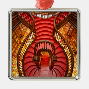 Ornement En Métal Escalier rouge orné, Portugal