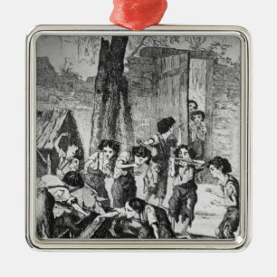 Ornement En Métal Faites vite le jeune un ou ils n'auront pas un