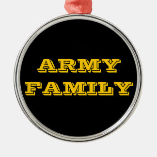 Ornement En Métal Famille de l'Armée de terre