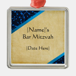 Ornement En Métal Faveurs faites sur commande d'ornement de Mitzvah