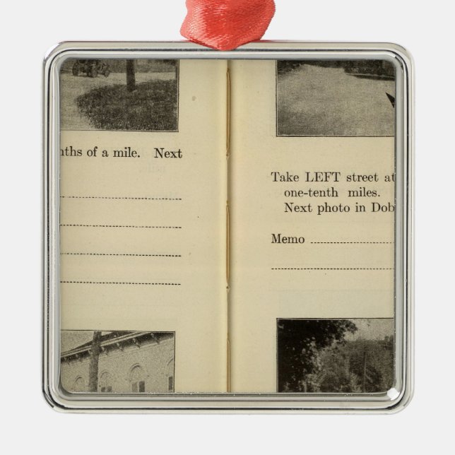 Ornement En Métal Ferry de Croton Ossining Dobbs (Devant)